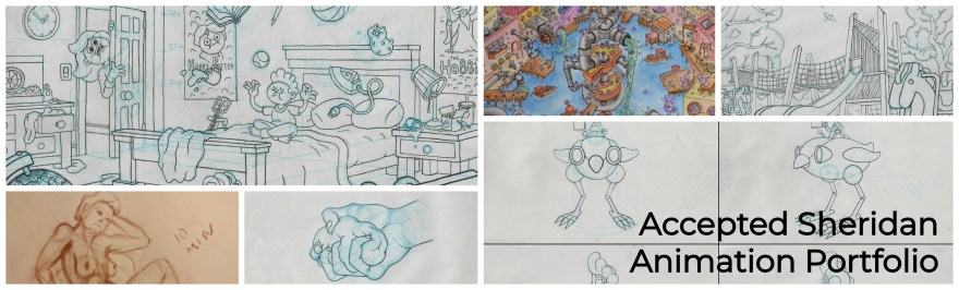 Accepted Sheridan Animation Portfolio