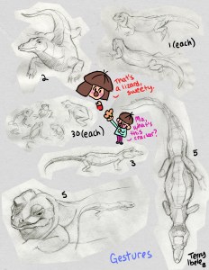 Sheridan Animation Zoo Sketches